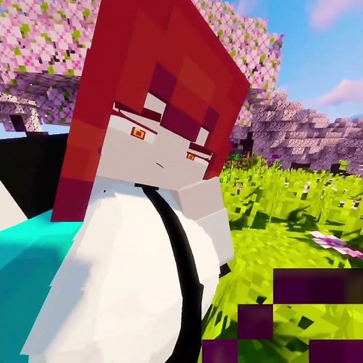 Makima x ellie in jenny #minecraft