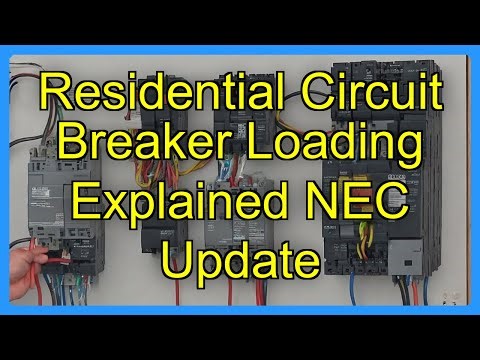 Residential Circuit Breaker Loading Explained NEC Update