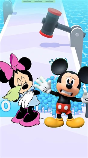 Devil 😈 vs Cartoon Mouse 🐭 – Who Wins This Crowd Run Challenge? #Shorts #majinbuu #shortfeed