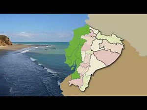 Ecuador - Natural Division (Its Regions) For children