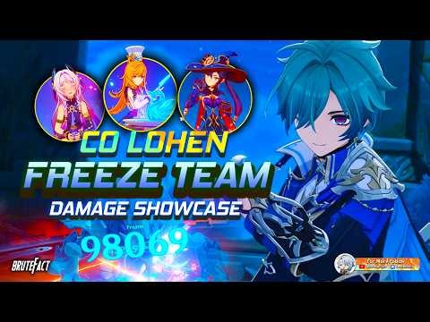 HOW GOOD IS LOHEN IN FREEZE TEAM? | Lohen with Mona, Escoffier & Citlali | Genshin Impact