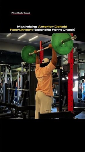 The Science of the Perfect Overhead Press (Stop Wasting Gains) 📈 #cbum #gym #motivation #fitness