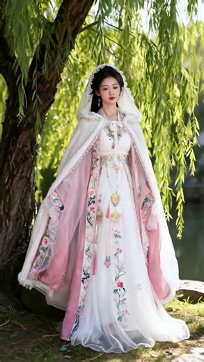 A Real Fairy Walked Out From Under the Willow Tree #hanfu