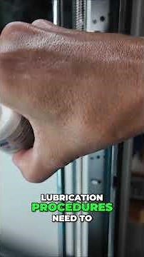 Bambu Lab H2D: Clean & Lube Z-Axis Linear Rods! #shorts