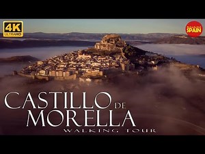 🇪🇸[4K] MORELLA CASTLE Tour. Discover what life was like in this AWESOME medieval fortress | SPAIN