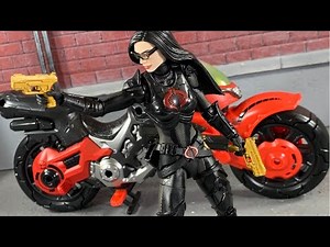 G.I. Joe Classified Baroness with Cobra C.O.I.L. Action Figure & Bike Review