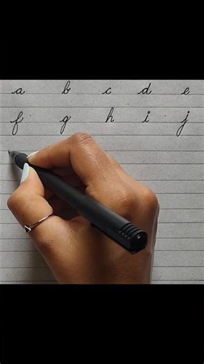 a to z English Alphabet || abcd Small Letters Cursive Writing || Lowercase Alphabet Cursive Writing