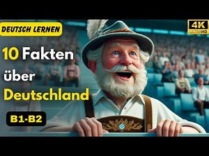 10 Fakten über Deutschland [B1- B2] | Deutsch Lernen | Hören | Geschichte & Vokabeln + Prüfung