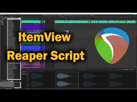 ItemView - Ableton-Style Clip View for REAPER (Free Script)