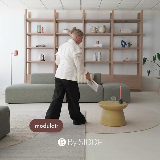 Modulaire banken van By SIDDE - Stel je eigen elementenbank samen. #home #interiordesign #interior