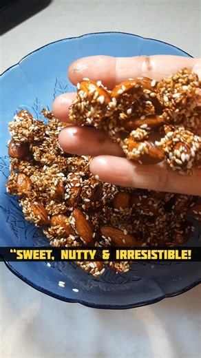 Homemade Badam Candy Recipe | Crunchy Almond Sweet Treat