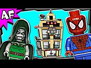 Spiderman DAILY BUGLE Showdown 76005 Lego Marvel Super Heroes Stop Motion Set Review