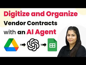 How to Digitize and Organize Vendor Contracts with an AI Agent
