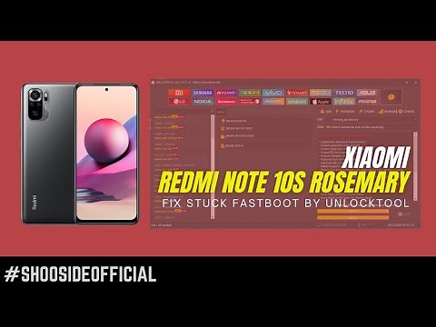 XIAOMI REDMI NOTE 10S (ROSEMARY) STUCK FASTBOOT #remoteservice