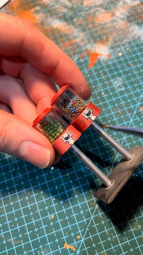 Mon Studios by Ethan Goodbody on Instagram: "Can’t go wrong with a Gobstopper 🍬 An insight into how we made the retro sweet machine featured in our latest miniature #sweets #sweetmachine #thearcade #miniatures #miniaturesweet #miniatura #modelmakers"