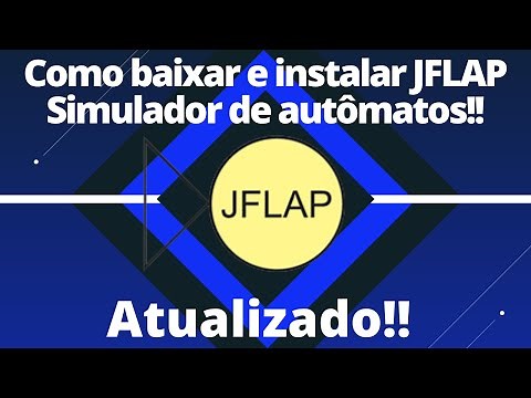 Como baixar e instalar JFLAP Simulador de autômatos!!