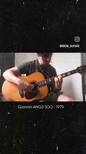 Violão Acoustic Guitar Giannini AWGS 300 1979 #guitar #acousticguitar #giannini #gibson #taylor