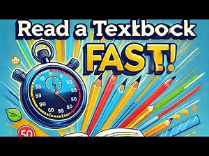 How to Read a Textbook in 1 Hour (With Maximum Retention)