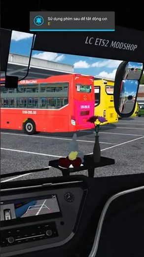 ETS 2 | Xe giường nằm Phương Trang rời Bến #ets2gameplay #bussimulator #laixemophong