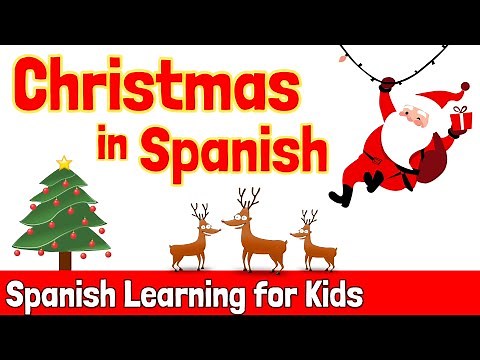 Christmas Words in Spanish | Homeschool Pop