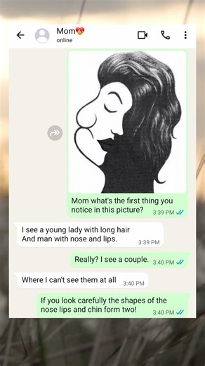 Girl or Couple? What you see first! #shorts #funny #texting #fails #illusion #sketch