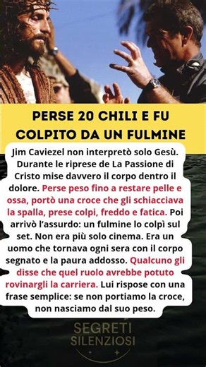Jim Caviezel il corpo spezzato per Cristo Segreti Silenziosi