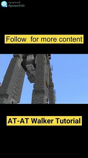 Minecraft AT-AT Walker #shorts
