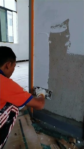 Smooth the wall surface using putty #shorts