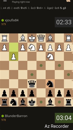 "I'm gonna do what's called a pro gamer move." Chess game No.32#