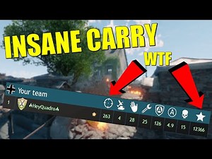 THE ABSOLUTE HARDEST CARRY YOU'LL EVER SEE | Enlisted Normandy Axis Gameplay