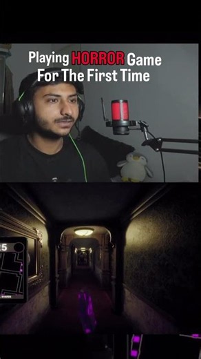 When you instantly regret playing a horror game... 🐒🏃‍♂️💨