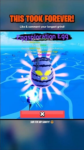 This Sea Event Egg Took FOREVER to Find! 😭 (Blox Fruits)