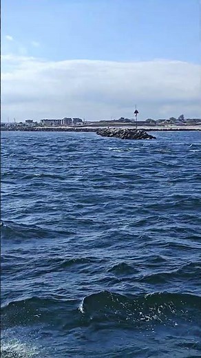 Salisbury MA & Hampton NH coastal view from the ocean