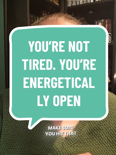 Why do I feel exhausted after being around people? You may not be tired — you may be energetically open. Sensitive nervous systems need containment, not just rest. #EnergyProtection #EmpathLife #NervousSystemHealing #SpiritualBoundaries #WitchTokUK