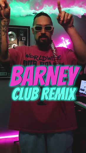 Partying with Barney in Vegas