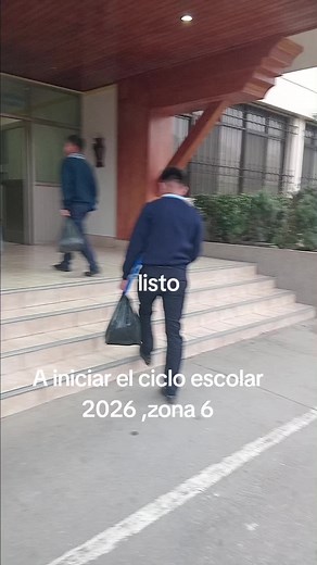 Inicio del ciclo escolar 2026 en zona 6 Guatemala