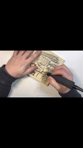 Pyrography With Bizzy Bee’z #woodburning #woodworking