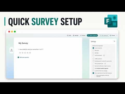 How to Create a Survey in Microsoft Forms (Survey Launch Basics)