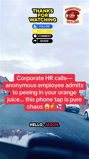 Anonymous Employee Prank Call Chaos: Peeing in Juice