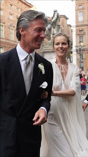 Eva Herzigová heiratete Gregorio Marsiaj nach 25 gemeinsamen Jahren! Footage by Andrea Cremascoli