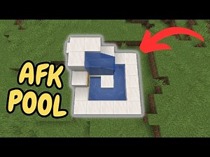 Zo maak je een AFK pool in Minecraft