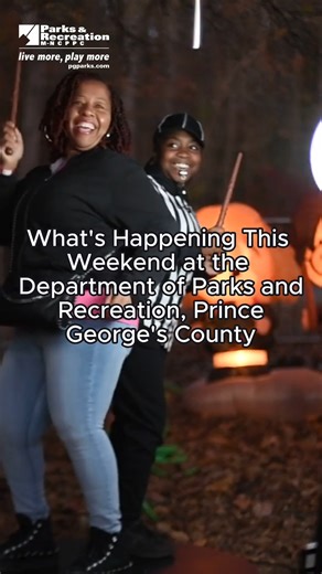 Are you ready for a good weekend?! We've got the recipe! 😊👇 👻 Fri., October 31, 6-9 pm: Spooky Good Time at Southern Regional Technology & Recreation Complex 🕷️ Fri., October 31, 6:30-8 pm: Spooky Night at Peppermill Community Center 🍬 Fri., October 31, 6:30-9 pm: Trunk or Treat at Kentland Community Center 💫 Fri., October 31, 7-11 pm: A Magical Night of Wizardry at Watkins Regional Park 🎽 Sat., November 1, 9 am: Jug Bay Run/Walk for Wildlife at Patuxent River Park ✨ Sat., November 1, 12 