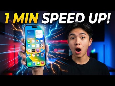 Make Your iPhone Faster in 1 Minute!