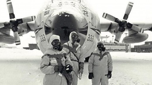 Soviet nuclear satellite crashes in Northwest Territories in 1978