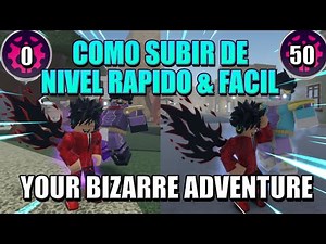 HOW TO LEVEL UP FAST & EASILY | YOUR BIZARRE ADVENTURE | PRESTIGE OR NOT | GUIDE