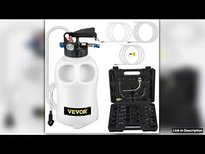 Transmission Fluid Pump 2 Way Manual ATF Refill System Dispenser Oil and Liquid Extractor 10 Liter