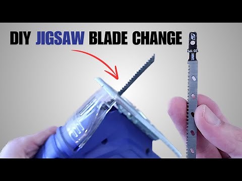 How To Change a Jigsaw Blade. SIMPLE Instructions!