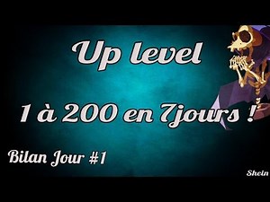 [DOFUS]Up level 1 à 200 / 7jours ! # HACK ?! ..