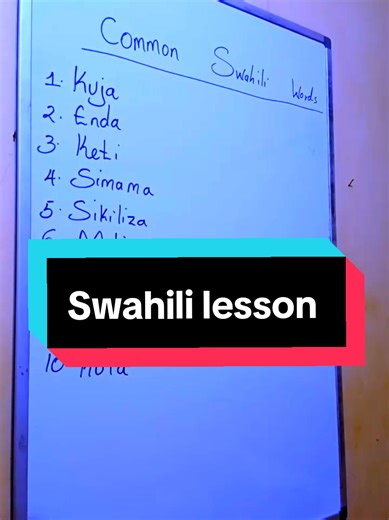 Learn Swahili: Easy English Lessons for Beginners