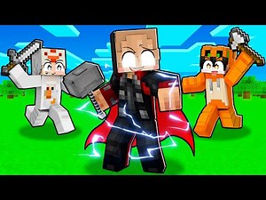 AKU BERUBAH MENJADI THOR DI MINECRAFT!!